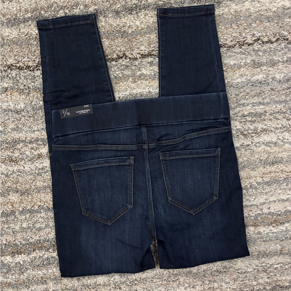 Liverpool Pull-On Ankle Skinny Jeans Sz 2/26P NWT | Liverpool Skinny Jeans NEW- - Picture 13 of 13